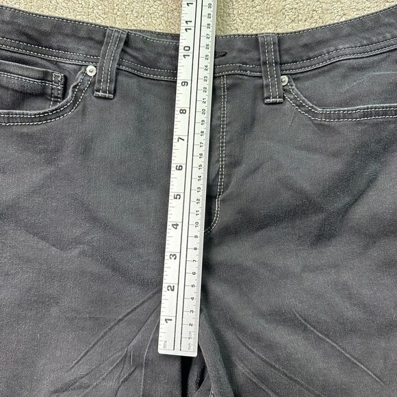 Seven 7 Madison Skinny jeans Women's Black Denim Size 12 - Picture 4 of 13